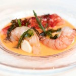 Cena de Ceviches realizada por Gastón Acurio y Quique Dacosta en el restaurante Astrid&Gaston. Fotografía Carlos Alba para Mediamao.